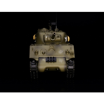 Ferngesteuerter Panzer ASG/IR/Sound/Rauch 1:16 U.S.Medium Tank M4A3 Sherman RTR 2,4Ghz - Heng Long 3898-1U (PRO2)